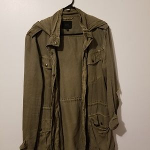 Talula Green trooper Jacket Fits M